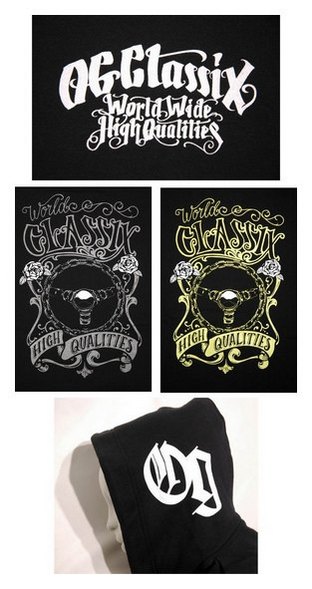 OGSW-063：OG CLASSIX CLASSIX ROSE HANDLE SWEAT HOODY