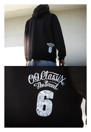 OGSW-252：OG CLASSIX C/N ZIP POCKET 10oz. PULL HOOD (裏起毛パーカー)