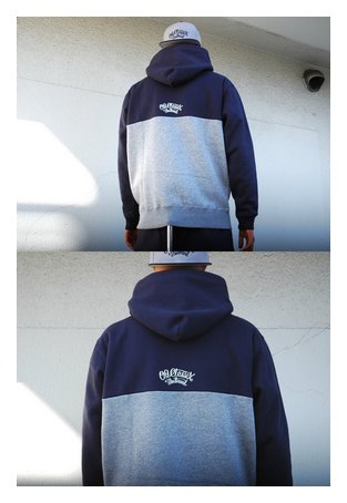 OGSW-254：OG CLASSIX Bi-COLOR 10oz. PULL HOOD (裏起毛パーカー)