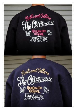 OGSW-260：OG CLASSIX ROOTS & CULTURE 10oz. CREW NECK SWEAT (裏起毛トレーナー)