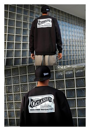 OGSW-275：OG CLASSIX OG SIGN 10oz. CREW NECK SWEAT (裏起毛)