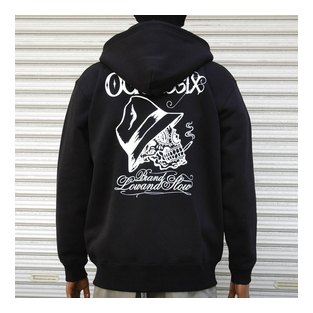 OGSW-282：OG CLASSIX OLD SKULL 10oz ZIP HOOD (裏起毛ジップフード)