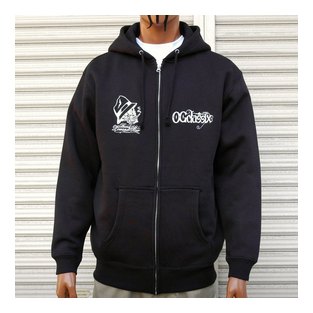 OGSW-282：OG CLASSIX OLD SKULL 10oz ZIP HOOD (裏起毛ジップフード)