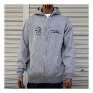 OGSW-282：OG CLASSIX OLD SKULL 10oz ZIP HOOD (裏起毛ジップフード)