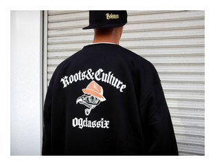 OGSW-286：OG CLASSIX ROOTS & CULTURE 10oz CREW SWT (裏起毛トレーナー)