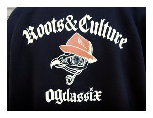 OGSW-286：OG CLASSIX ROOTS & CULTURE 10oz CREW SWT (裏起毛トレーナー)