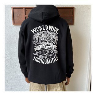 OGSW-316：OG CLASSIX WORLD QUALITIES 10oz PULL HOOD (裏起毛)