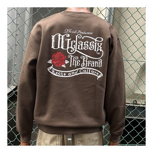 OGSW-336：OG CLASSIX THE ROSE 10oz CREW NECK (裏起毛)