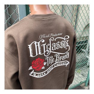 OGSW-336：OG CLASSIX THE ROSE 10oz CREW NECK (裏起毛)