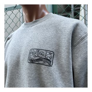 OGSW-337：OG CLASSIX CORPORATE SIGN 10oz CREW NECK (裏起毛)