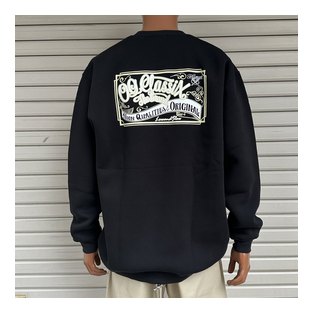 OGSW-337：OG CLASSIX CORPORATE SIGN 10oz CREW NECK (裏起毛)