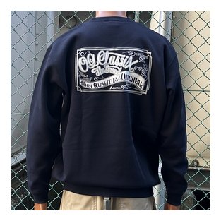 OGSW-337：OG CLASSIX CORPORATE SIGN 10oz CREW NECK (裏起毛)