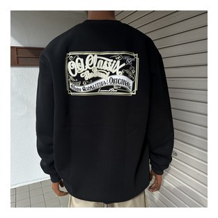 OGSW-337：OG CLASSIX CORPORATE SIGN 10oz CREW NECK (裏起毛)