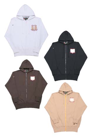 SS20-1401：SUERTE SACO WS CROWN ZIP HOOD