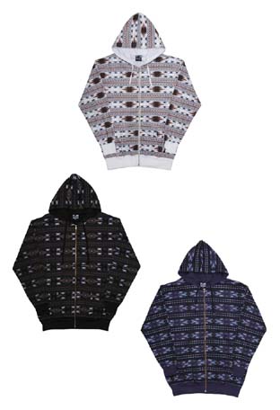 SS20-2202：SUERTE SACO frontera geometrica HOOD