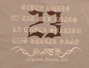 SS21-1006：SUERTE SACO PALABRA